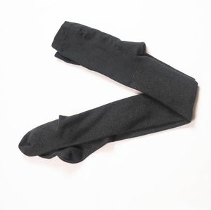 The Children's Place Big Girl's Size 8-10 Black Gold Sparkling Shimmer Tights